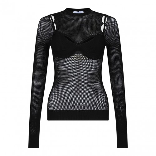 Arrow Fishnet Top