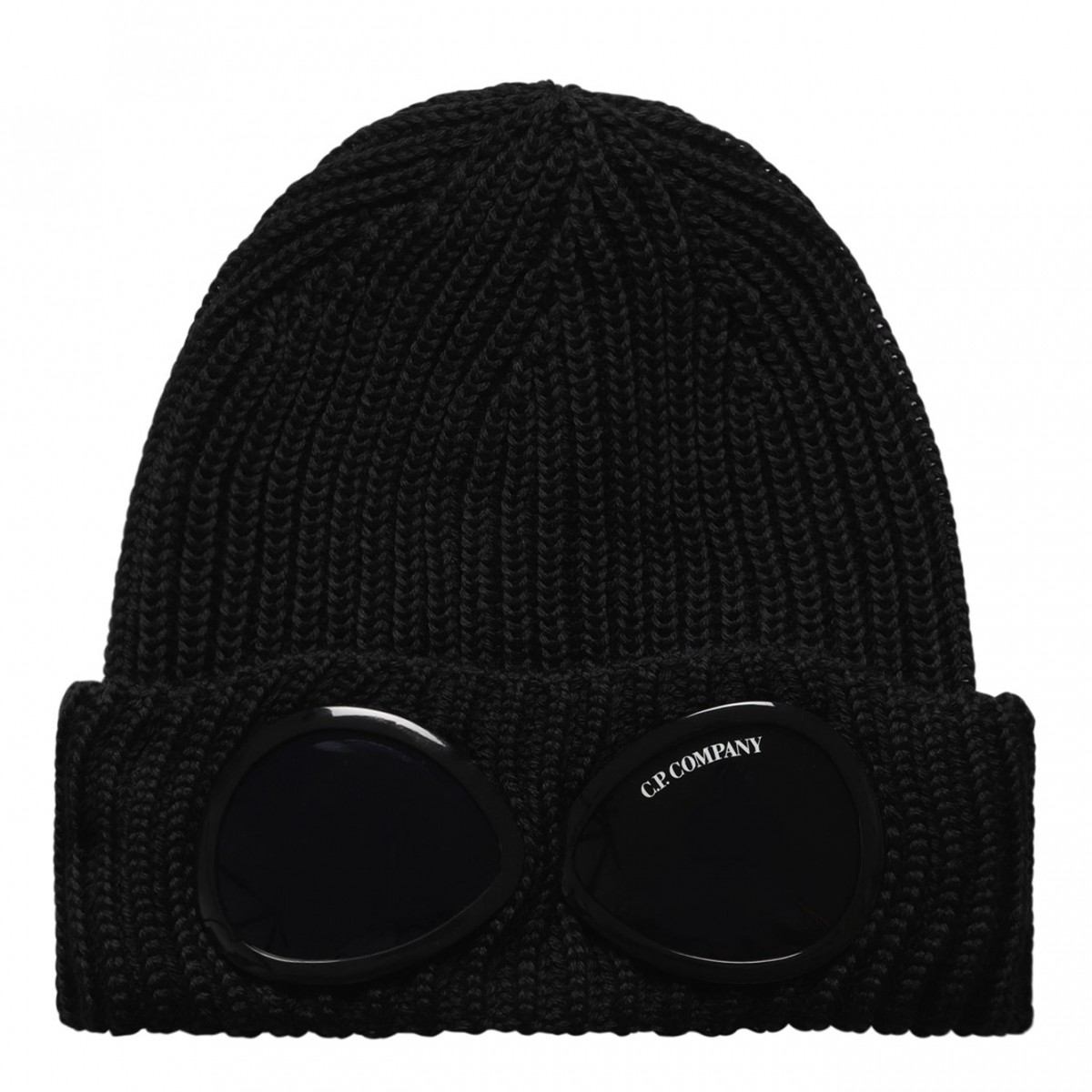 Black Ribbed Beanie