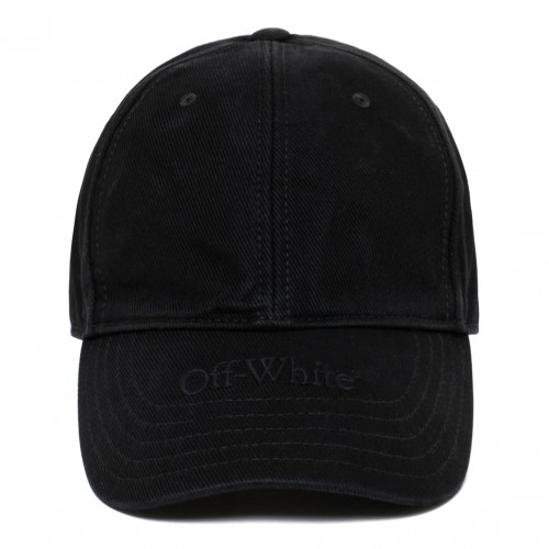 Black Denim Baseball Cap