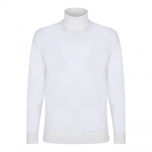 White Wool Jumper