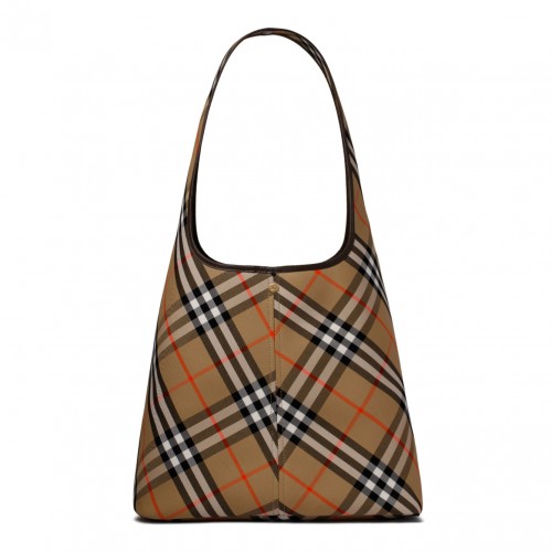 Large Check Shoulder Bag