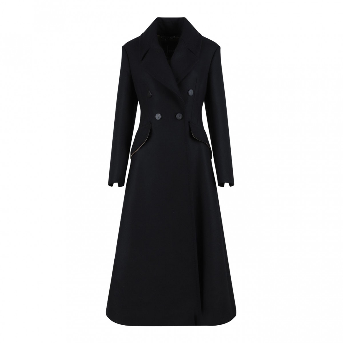 Black Redingote Coat