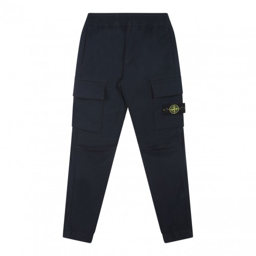 Navy Blue Track Pants