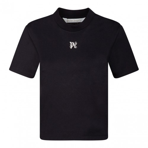 Black Logo Print T-Shirt