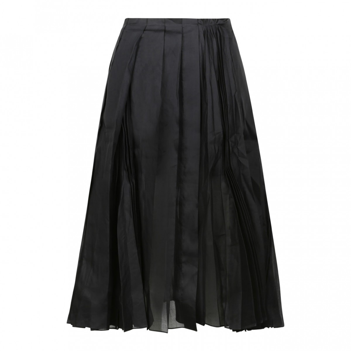 Black Pleated Skirt